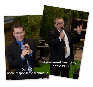 l'équipe dirigeante d'Hydraumatec Ingénierie